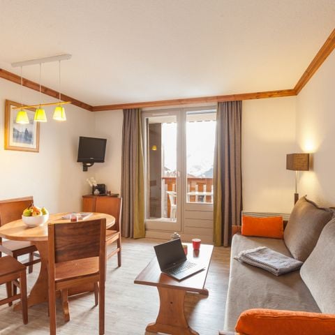 Studio 4 personen - 1 slaapgedeelte