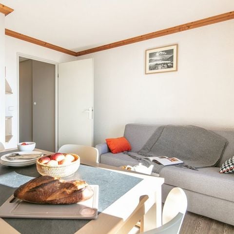 Studio 4 personen - 1 slaapgedeelte - Op het zuiden