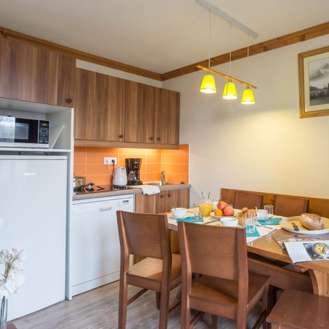 APPARTEMENT 6 personen - 1 slaapkamer + 1 slaapgedeelte