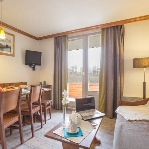 APPARTEMENT 6 personen - 1 slaapkamer + 1 slaapgedeelte