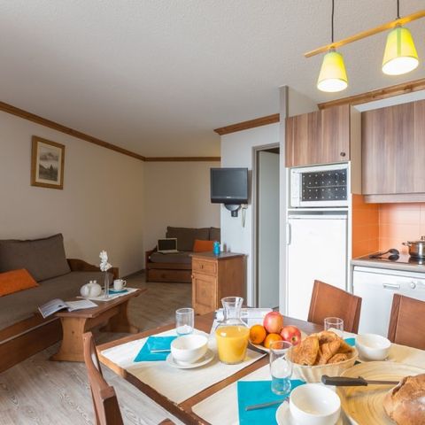 Studio 6 personen - 1 slaapgedeelte - Bon plan