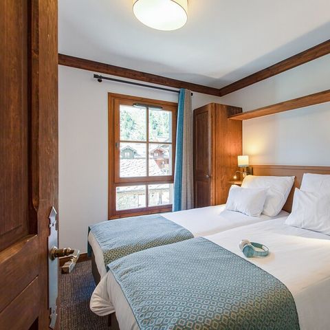 Appartement 6 personen - 6 personen - 2 slaapkamers - Buitenzwembad met uitzicht op de Mont Blanc