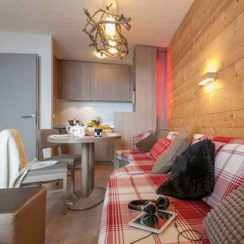 APPARTEMENT 4 personen -  1 slaapkamer - Balkon