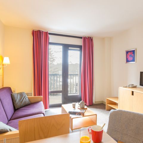 APPARTEMENT 4 personen - - 1 bedroom - Balcony - South-facing