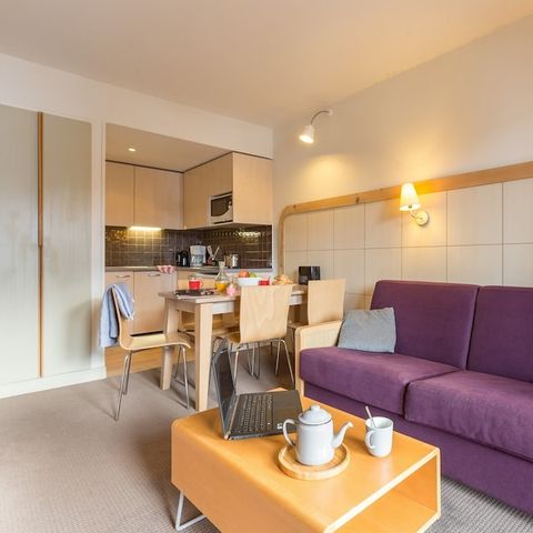 APPARTEMENT 4 personen - - 1 bedroom - Balcony - South-facing