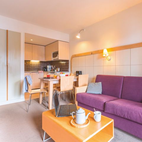 Appartement 4 personen - 1 bedroom - Balcony - South-facing