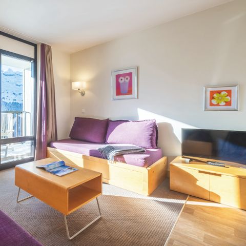 Appartement 6 personen - 2 bedrooms - Balcony - South-facing