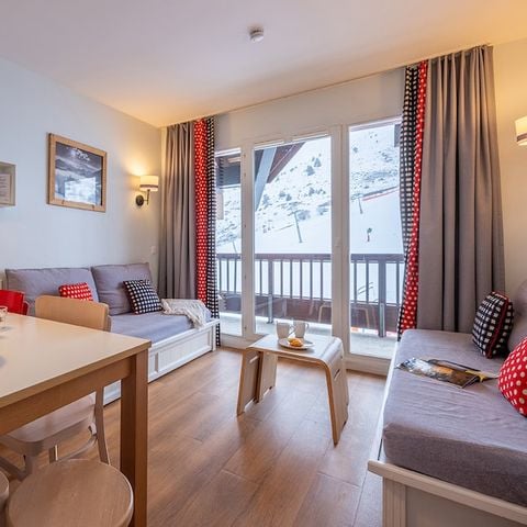 Appartement 6 personen - 1 slaapkamer - 1 slaapgedeelte - Uitzicht op de bergen