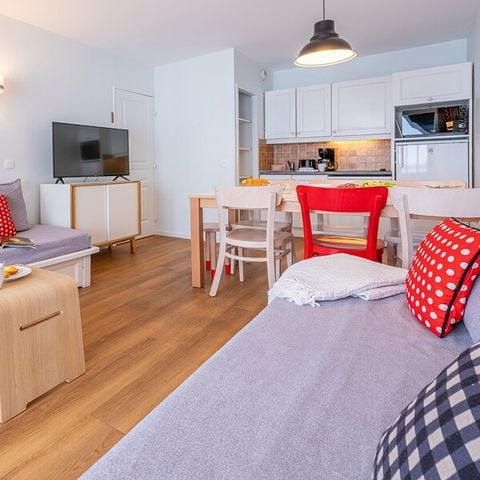 Appartement 6 personen - 1 slaapkamer - 1 slaapgedeelte - Uitzicht op de bergen