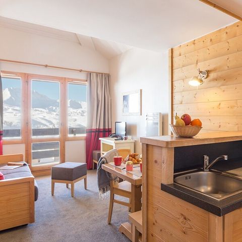 Appartement 4 personen - 1 bedroom - Mountain view - South-facing
