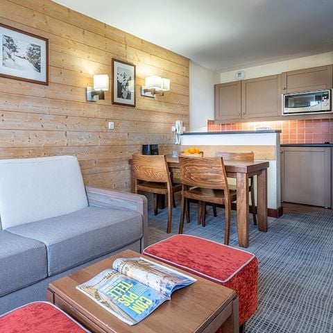 Appartement 4 personen - 1 slaapkamer - Balkon - Uitzicht op de bergen