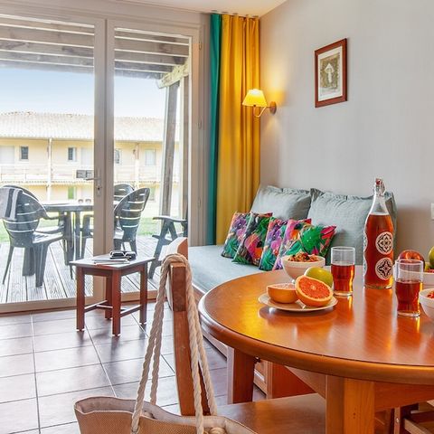 Studio 5 personen - Studio - 1 sleeping alcove - Terrace or  balcony