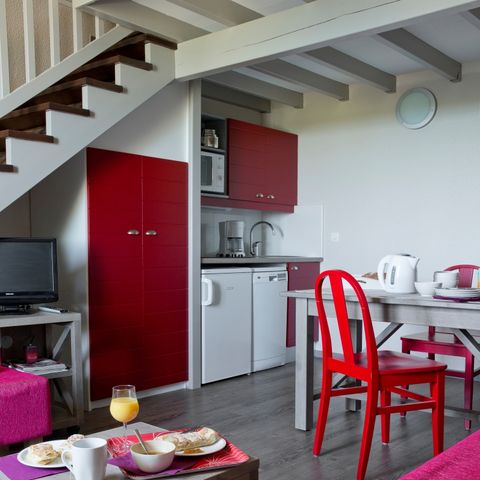 Studio 4 personen - Studio - 1 mezzanine