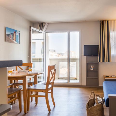 Studio 4 personen - Studio - 1 sleeping alcove - Balcony
