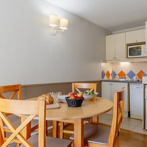 Studio 4 personen - 1 slaapgedeelte - Balkon