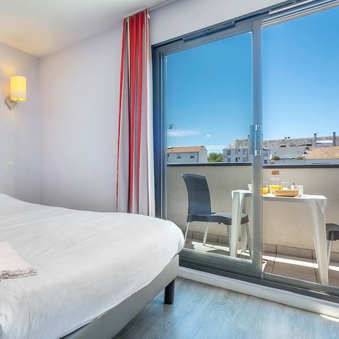 Studio 4 personen - 1 slaapgedeelte