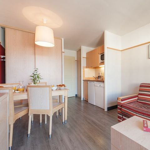 Appartement 4 personen - 1 sleeping - Alcove - Terrace or balcony