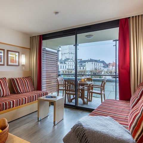 Appartement 5 personen - 1 sleeping - Alcove - Terrace or balcony