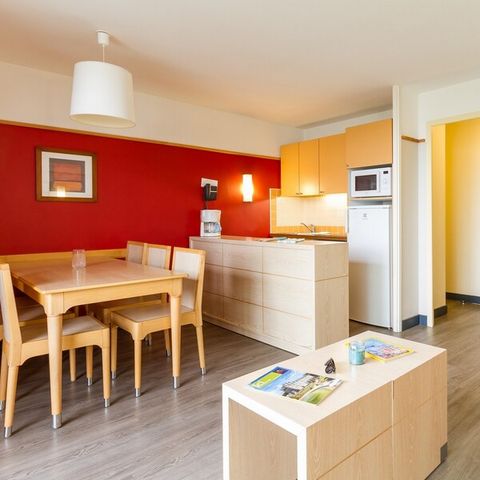 Appartement 6 personen - 1 bedroom - 1 sleeping - Alcove - Terrace or balcony