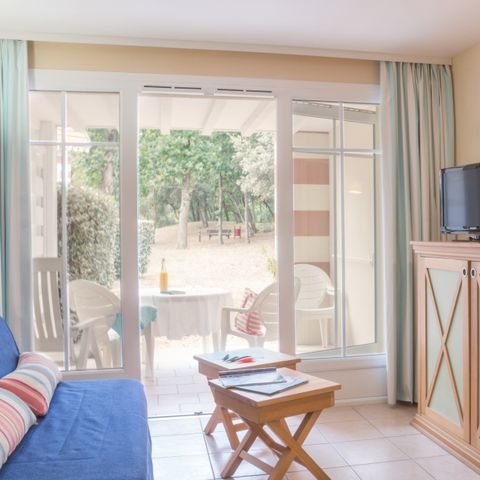 APPARTEMENT 4 personen - - 1 bedroom - Terrace or balcony - South facing