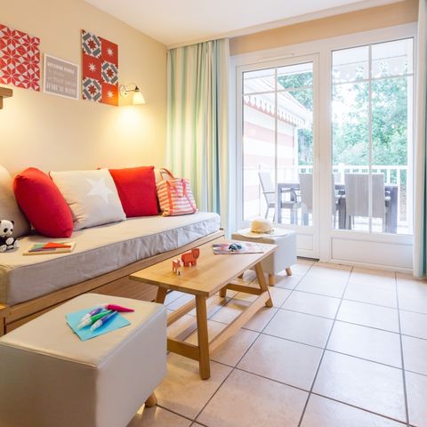APPARTEMENT 6 personen - - 1 bedroom + 1 sleeping alcove - Terrace or balcony - South facing