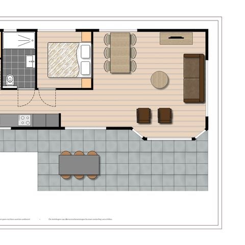 Chalet 6 personen - Ferox XL Wellness (Spa)