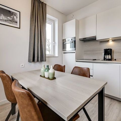 APPARTEMENT 4 personen - Comfort | Slaapkamer - Zetelbed
