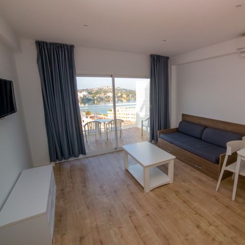 Appartement 4 personen - Standard Sea View (max. 2 adults)