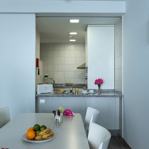 Appartement 4 personen - 1 slaapkamer - Uitzicht op het zwembad