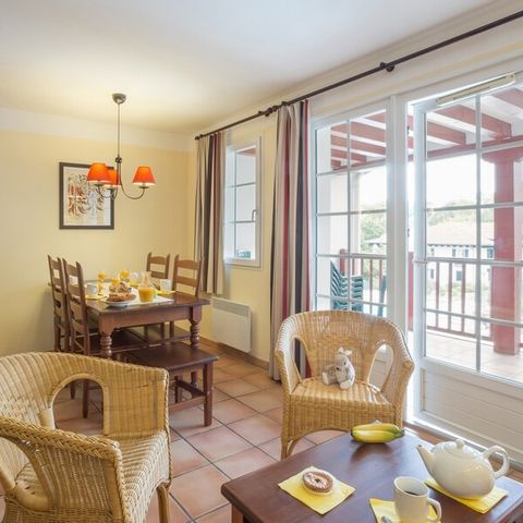 Appartement 6 personen - Voor - 1 slaapkamer - 1 slaapgedeelte