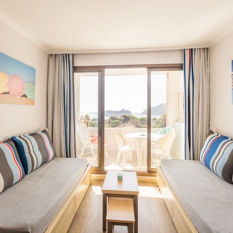 Studio 4 personen - Studio  - 1 sleeping alcove - Terrace or balcony - air conditionned