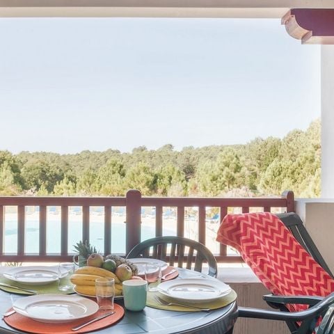 Studio 4 personen - 1 slaapgedeelte - Terras of balkon