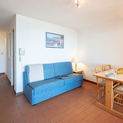 Studio 4 personen - 1 slaapgedeelte