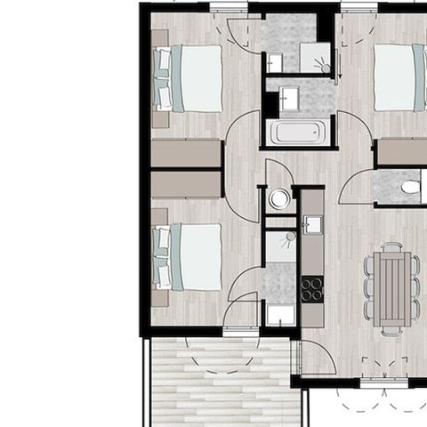 APPARTEMENT 8 personen - Marvel