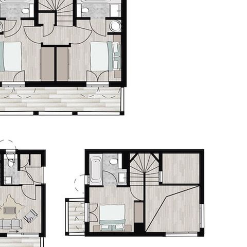 Chalet 8 personen - Duplex Gentianes