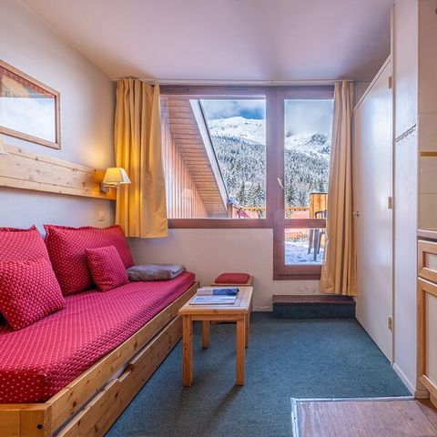 APPARTEMENT 6 personen - Appartement 6 personen - 1 slaapkamer + 1 slaapgedeelte - Uitzicht op de vallei - Balkon