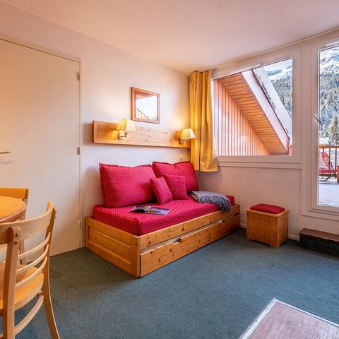 APPARTEMENT 6 personen - Appartement 6 personen - 1 slaapkamer + 1 slaapgedeelte - Uitzicht op de vallei - Balkon