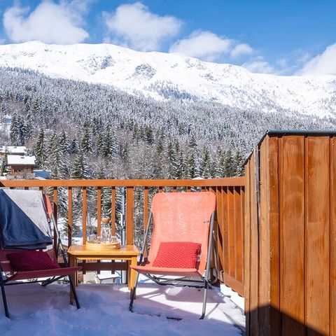 APPARTEMENT 6 personen - Appartement 6 personen - 1 slaapkamer + 1 slaapgedeelte - Uitzicht op de vallei - Balkon