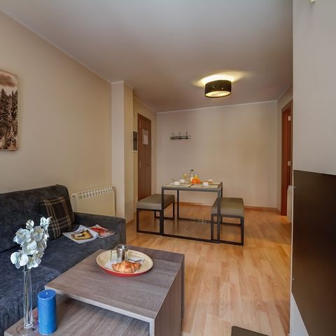 Appartement 4 personen - 1 slaapkamer