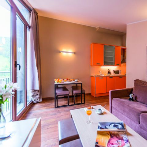 APPARTEMENT 4 personen - (max 2 adults) Studio Standard