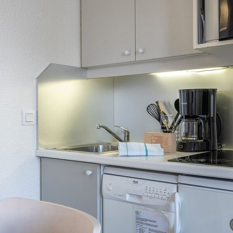 Studio 4 personen - 1 slaapgedeelte - Vrij uitzicht op de bergen