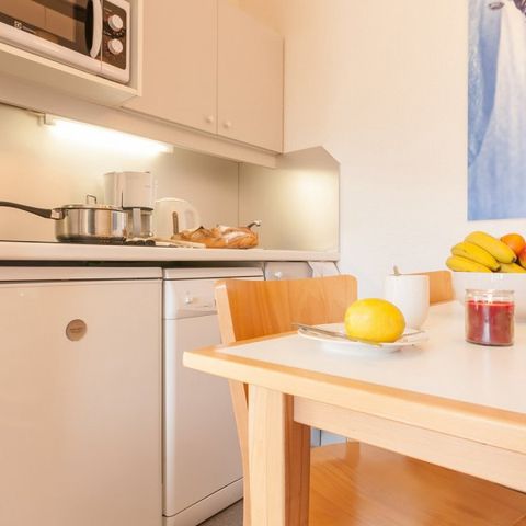 Studio 4 personen - 1 slaapgedeelte - Vrij uitzicht op de bergen