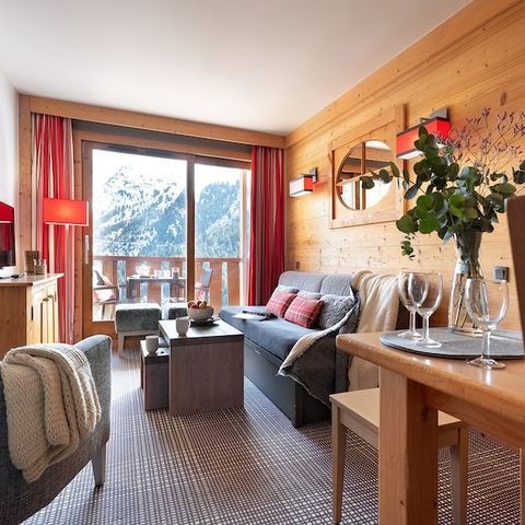 Appartement 6 personen - Voor - 2 slaapkamers - Vrij uitzicht op de bergen