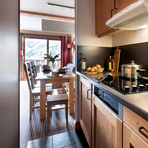 Appartement 6 personen - Voor - 2 slaapkamers - Vrij uitzicht op de bergen