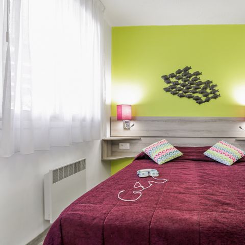 APPARTEMENT 4 personen - (max 3 adults) Studio Standard-Eco Gardenview S1Y14ID