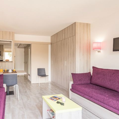 APPARTEMENT 5 personen - (max 4 adults) Studio Standard-Eco S1Y15D