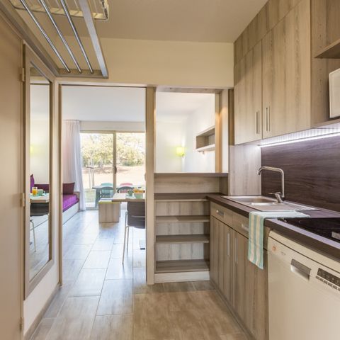 APPARTEMENT 5 personen - (max 4 adults) Studio Standard-Eco Gardenview S1Y15ID