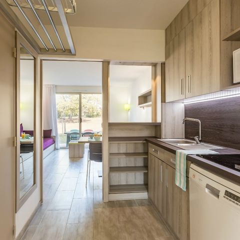 APPARTEMENT 5 personen - (max 4 adults) Studio Standard-Eco Gardenview S1Y15ID