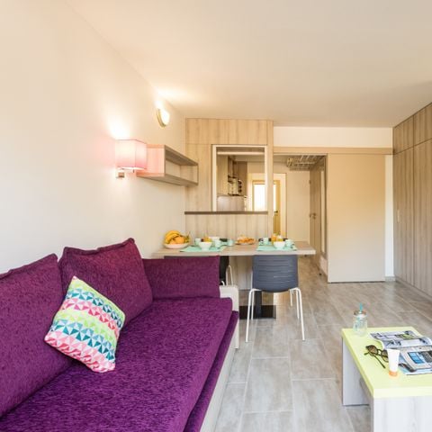 APPARTEMENT 5 personen - (max 4 adults) Studio Standard-Eco Gardenview S1Y15ID
