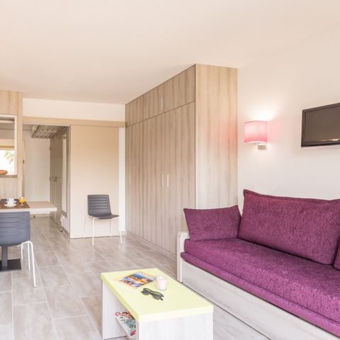 APPARTEMENT 5 personen - (max 4 adults) Studio Standard-Eco Gardenview S1Y15IS